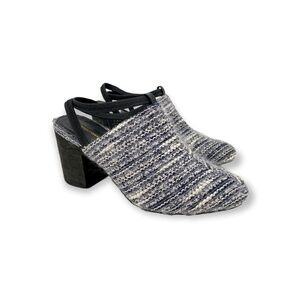 Anthropologie Intentionally Blank Tweed Patron Heels